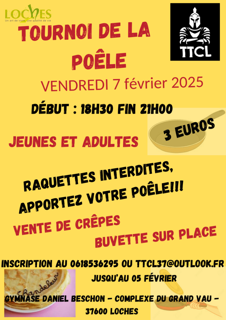 TOURNOI DE LA POELE